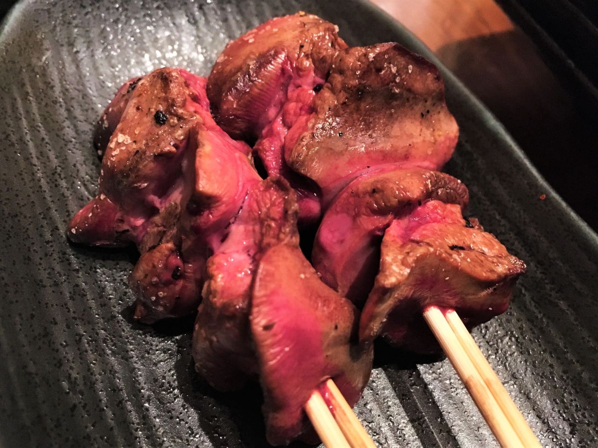chicken-liver-yakitori