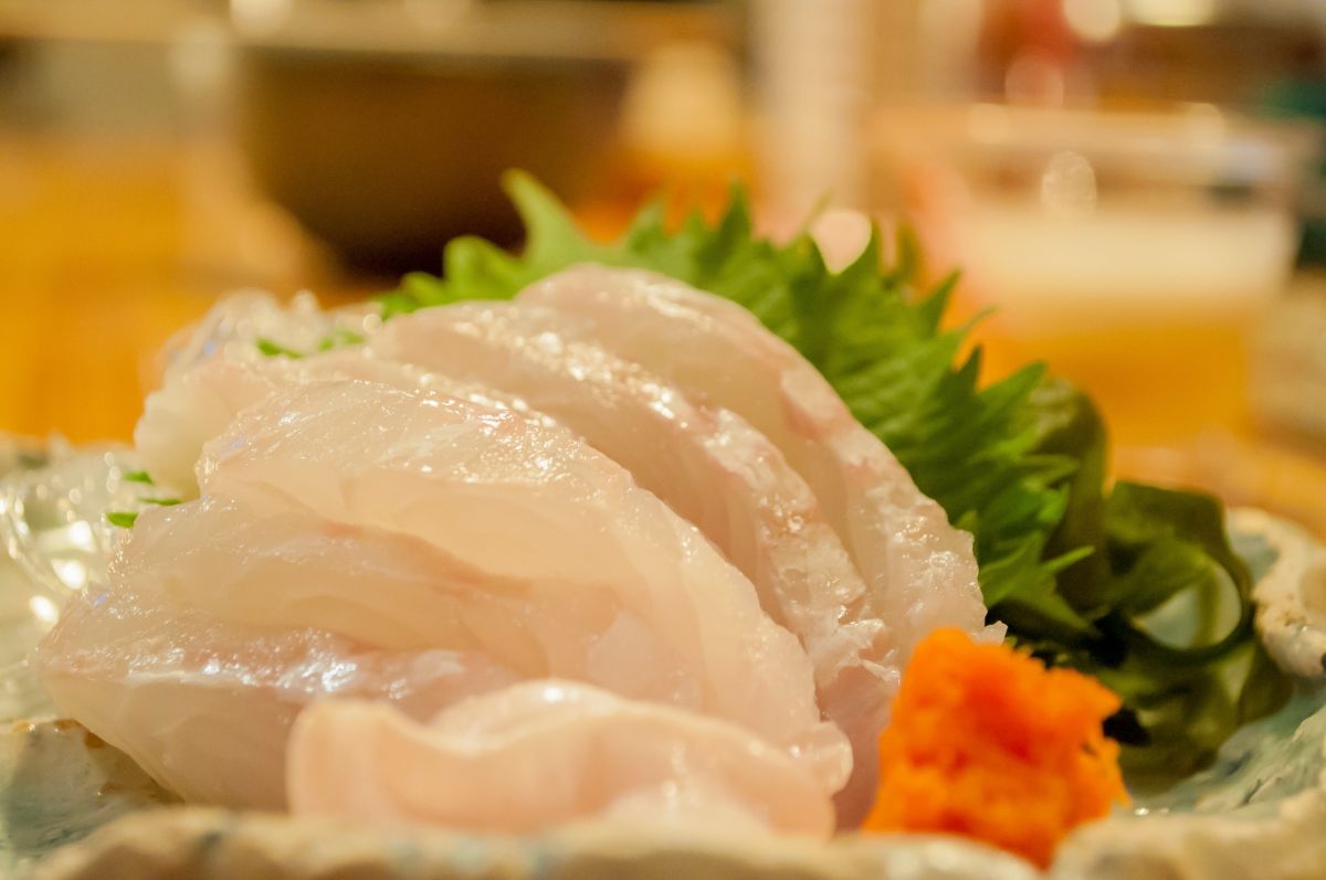 hirame-sashimi