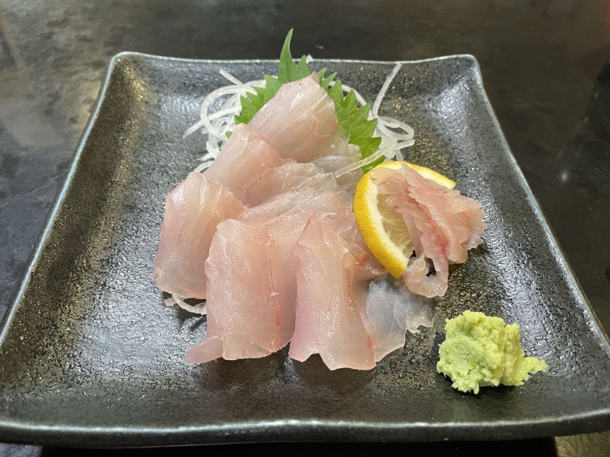 hirame-sashimi