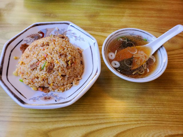 チャーハン スープ1