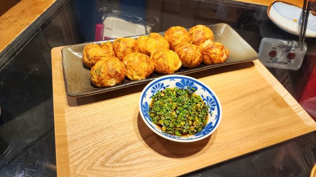 たこ焼き　ポン酢