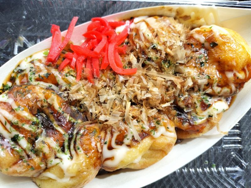 紅生姜　たこ焼き