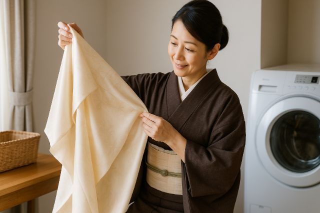 帰宅後にしたい着物のお手入れ