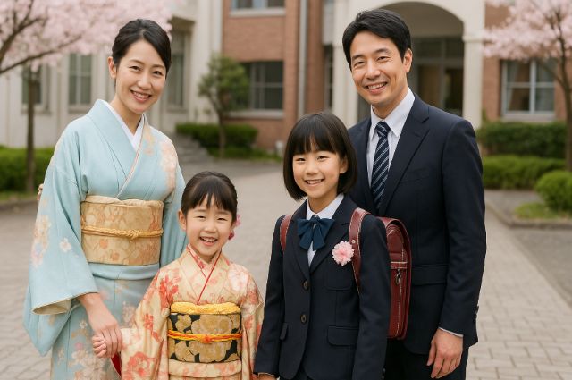 入学式や卒業式、七五三など子どもの行事