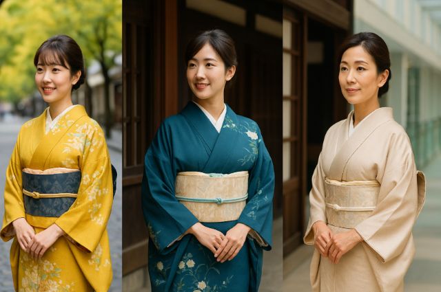 TPOに合わせて選ぶ着物を着ていく場所