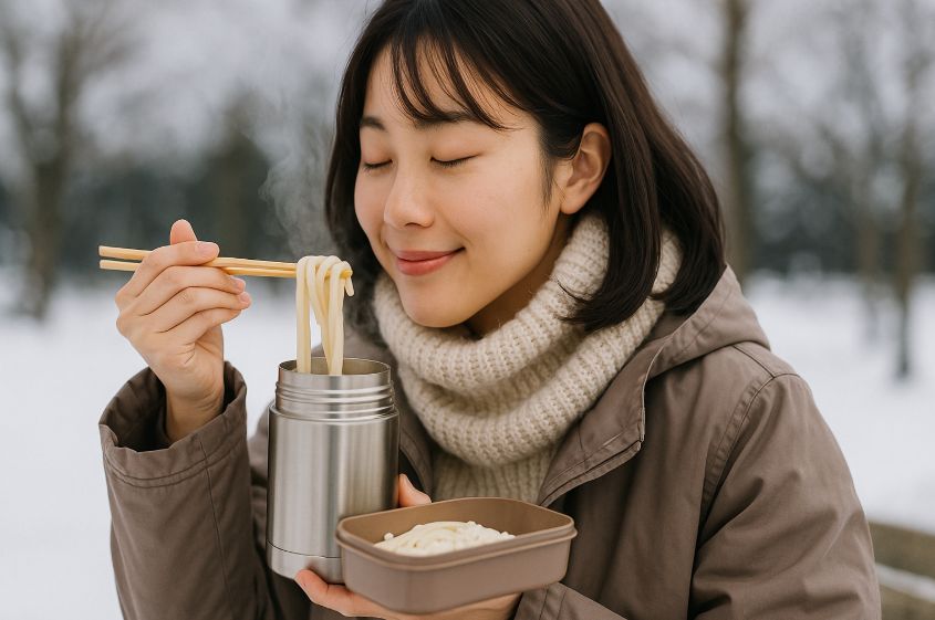 寒い冬の温かい弁当の楽しみ方