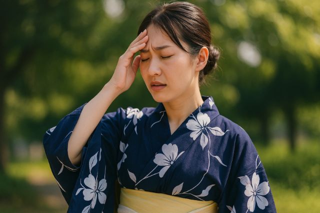 ポリエステル浴衣が暑いのは本当?