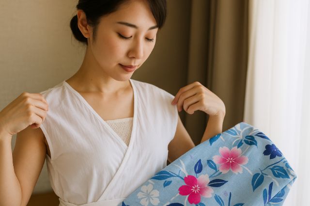 涼しい浴衣スリップ・下着の選び方