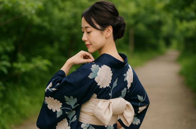 涼しく着るための着付けのコツ