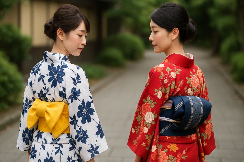 浴衣と着物の違いとは？見た目でわかる簡単な見分け方