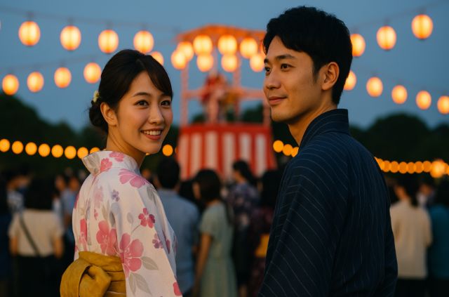 現代の浴衣=「祭り」というイメージ