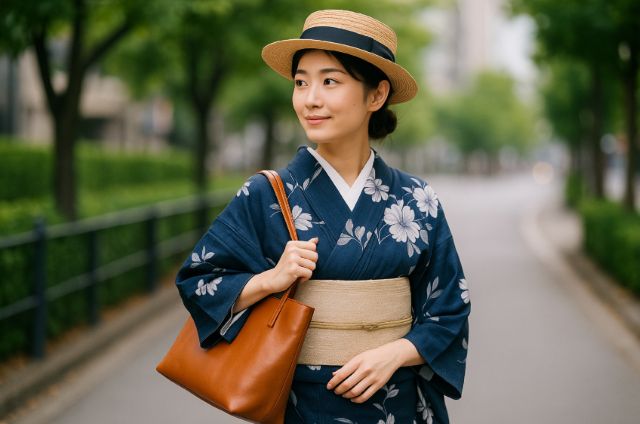 洋服小物でカジュアルダウン