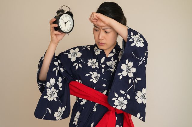 初心者が着付けにかかる平均時間