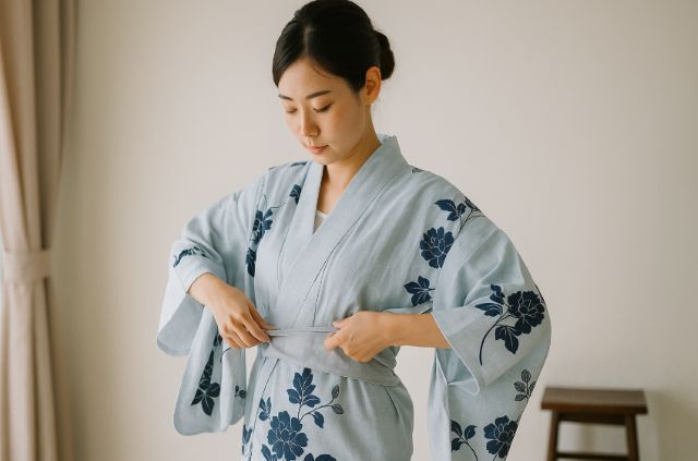 簡単な着付けの基本ステップ