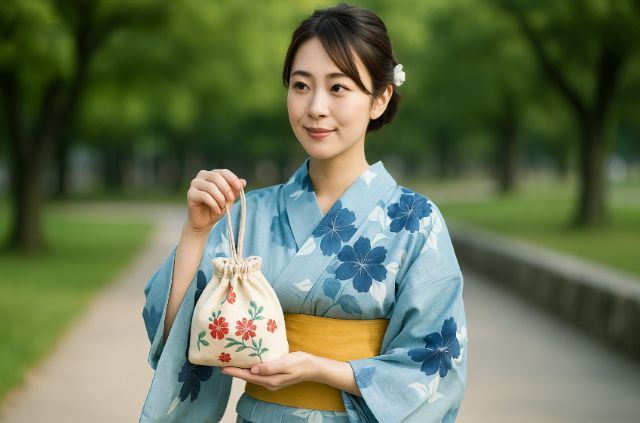 浴衣に合うバッグ選びの基本