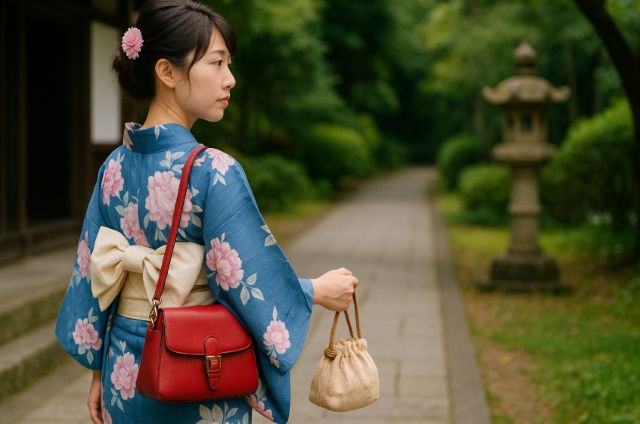 和装の雰囲気とミスマッチ