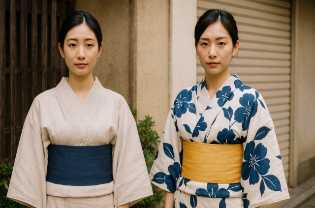 高い浴衣と安い浴衣の違いは何ですか?