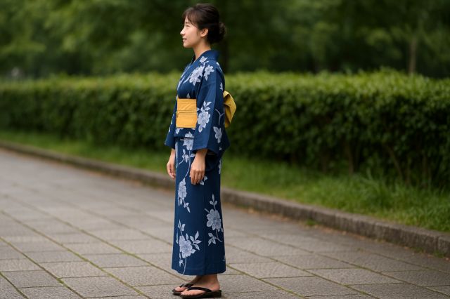 浴衣の丈のくるぶし基準とは