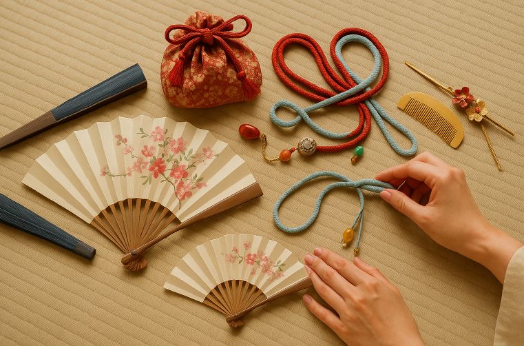 扇子など和装小物の数え方