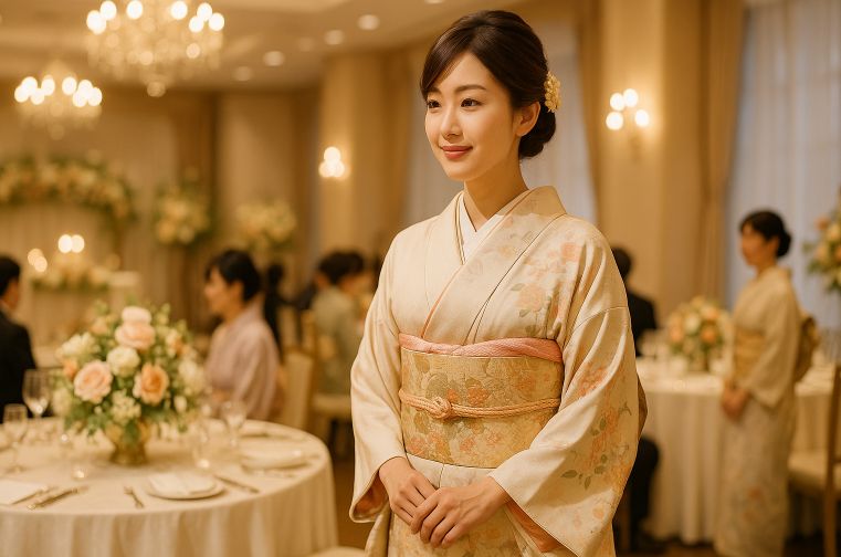 友人の結婚式に着物で参列！マナーと選び方ガイド