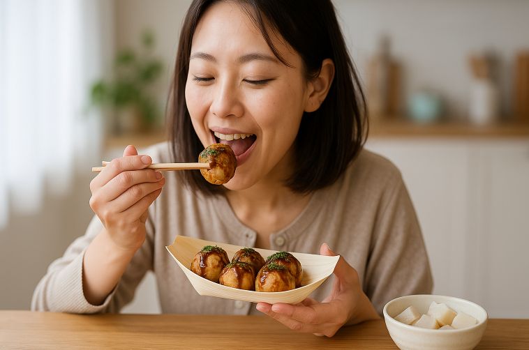 満腹感を持続させる食感のアクセント