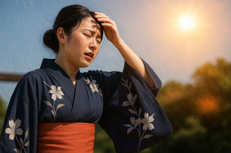 浴衣はなぜ暑いのか?4つの原因
