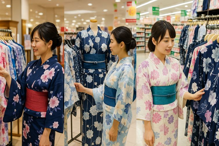 浴衣はどこで買う？実店舗の徹底比較