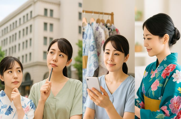 浴衣をどこで買うか迷う目的別ガイド