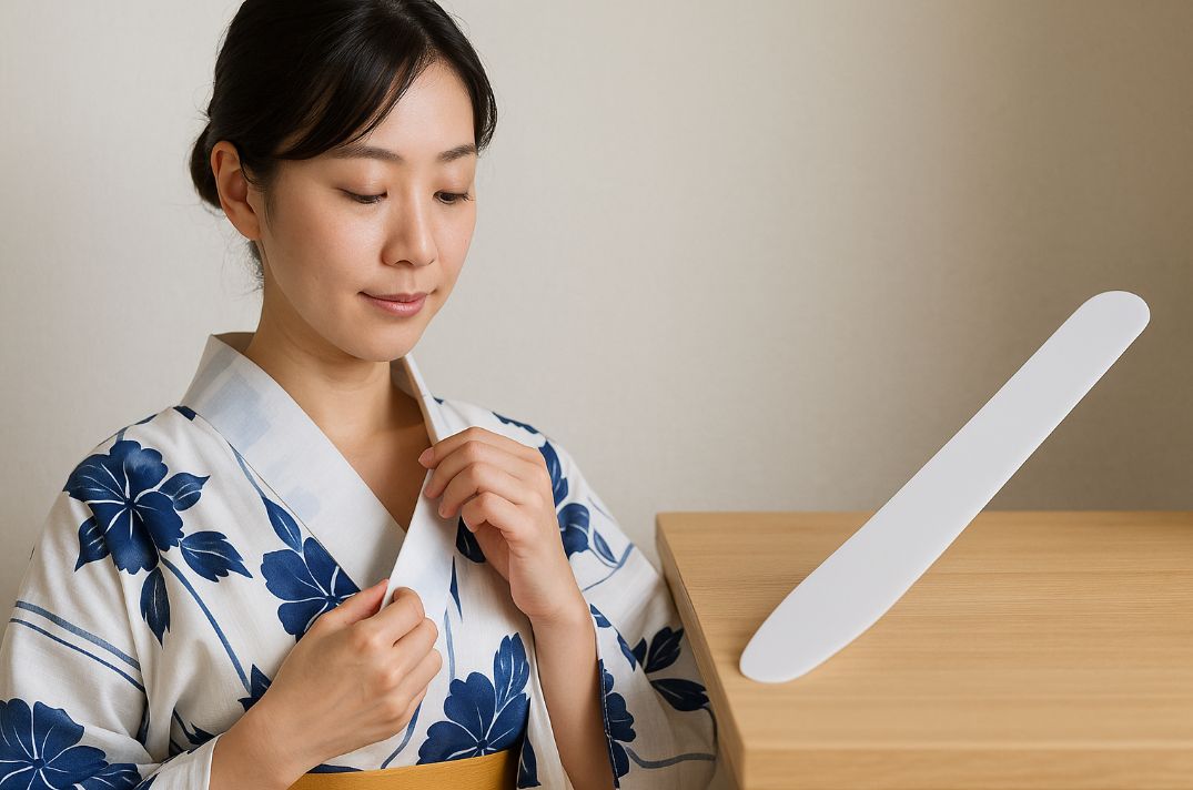 浴衣の衿芯ガイド｜必要性と簡単な入れ方