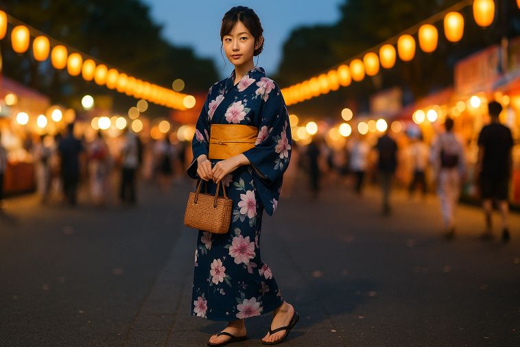浴衣にサンダルは最適解