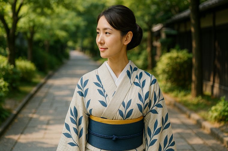 夏着物風に着る「格上げ」のメリット