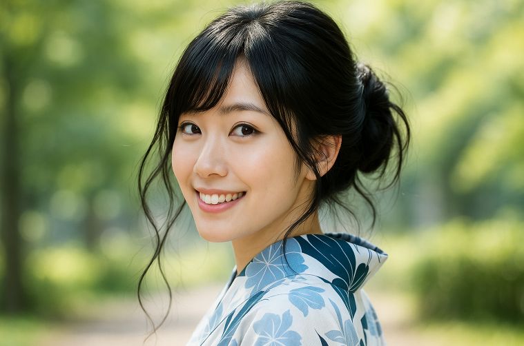 黒髪や暗髪を重く見せない方法