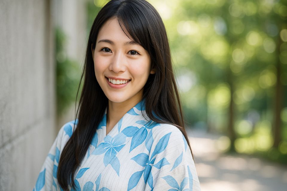 浴衣で髪下ろす新常識！暑苦しく見えないテク