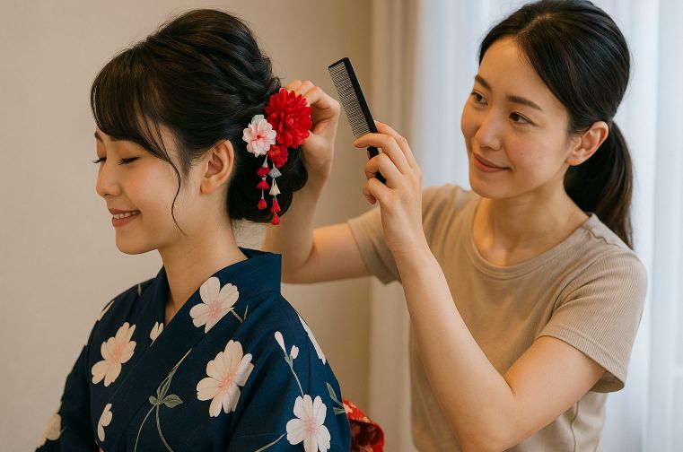 ヘアセット込みの料金はいくら？