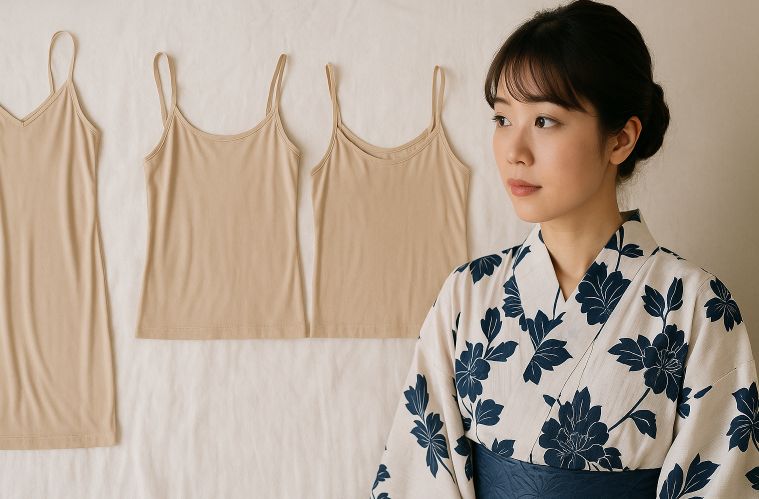 浴衣インナーの色と形の正解