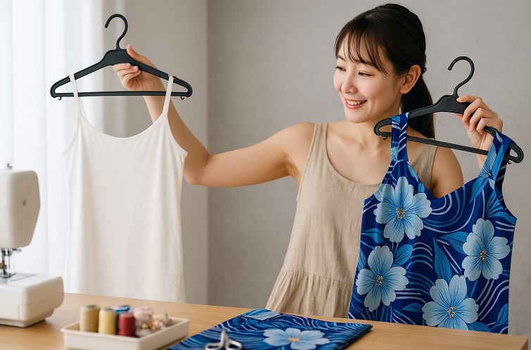 浴衣キャミワンピ商品の魅力とリメイク法