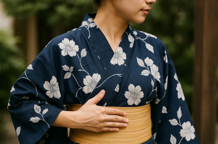 浴衣の右前の簡単な覚え方