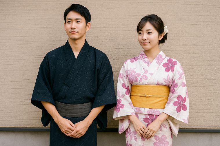 正解は「右前」!浴衣の合わせの基本