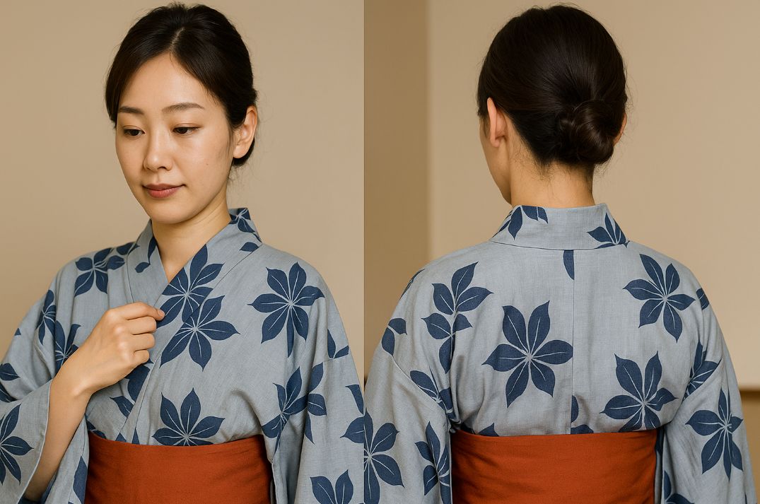 浴衣の前後ろ、どっちが正解？合わせ方から見分け方まで