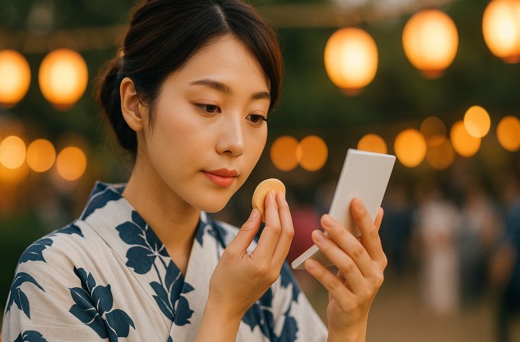崩れない浴衣でのメイクの基本と心構え