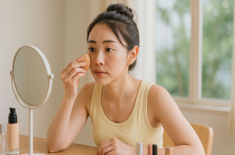 崩れないベースメイクのやり方