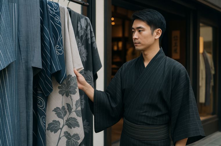 メンズ浴衣はどこで買う？