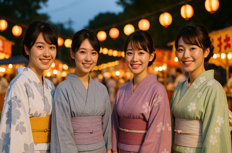 レディース浴衣の人気色の最新傾向