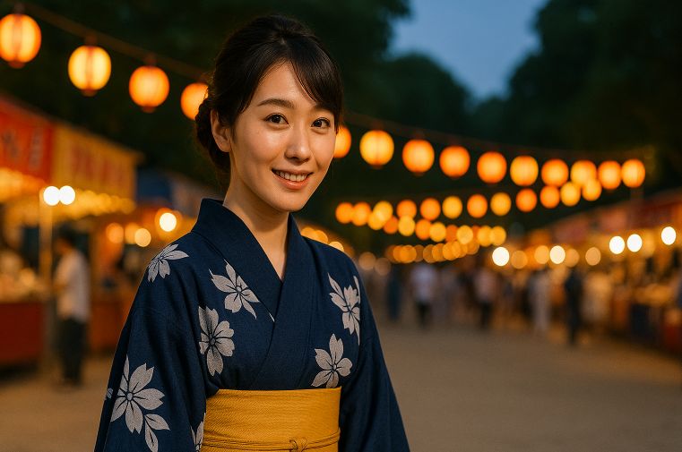 涼しげな色は男ウケ抜群