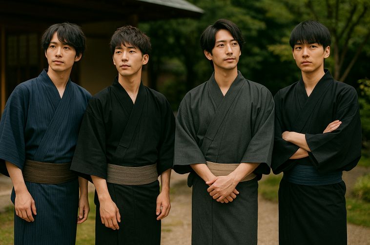 メンズ浴衣の人気色と選び方