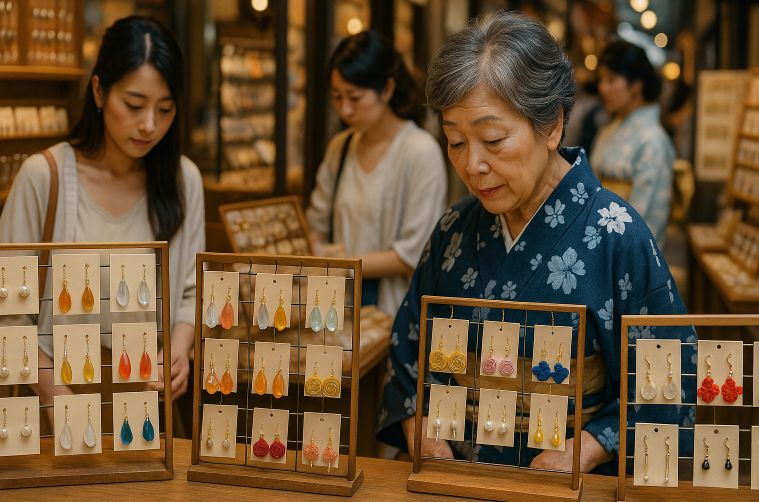 浴衣に合うピアスはどこで買う？購入先リスト