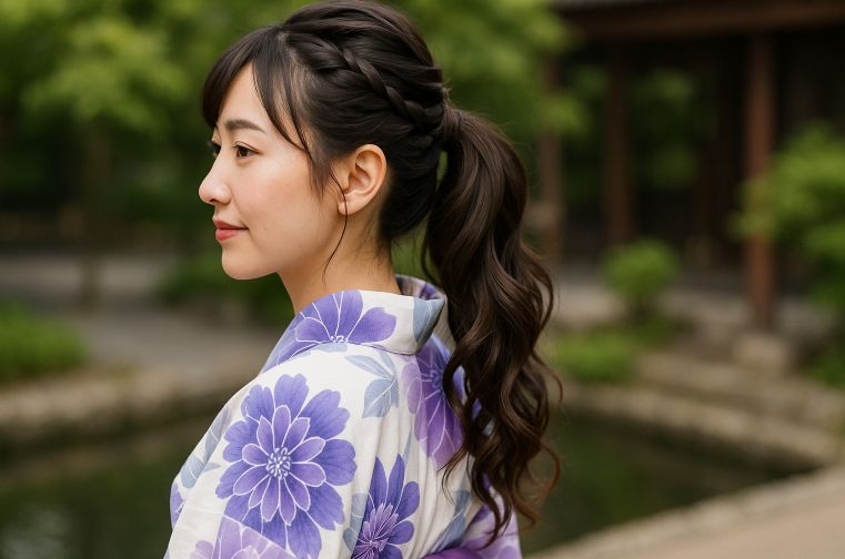 お団子や玉ねぎヘアへの応用