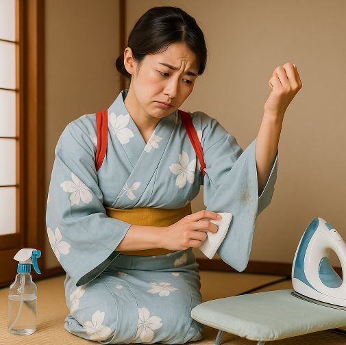 浴衣の袖に関する悩みと実践的対処法