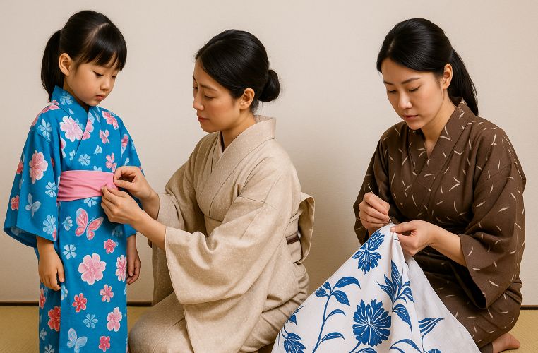 「肩上げ」と「裾上げ」の違い