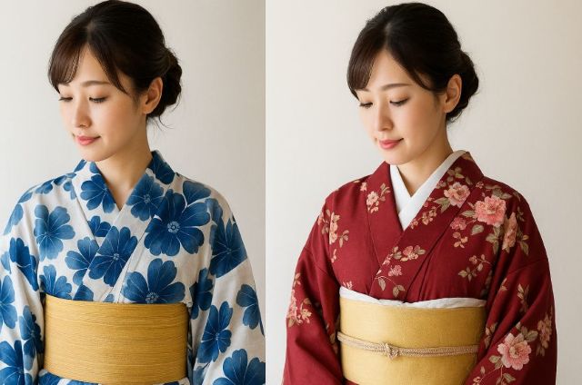 長襦袢を着るか着ないか